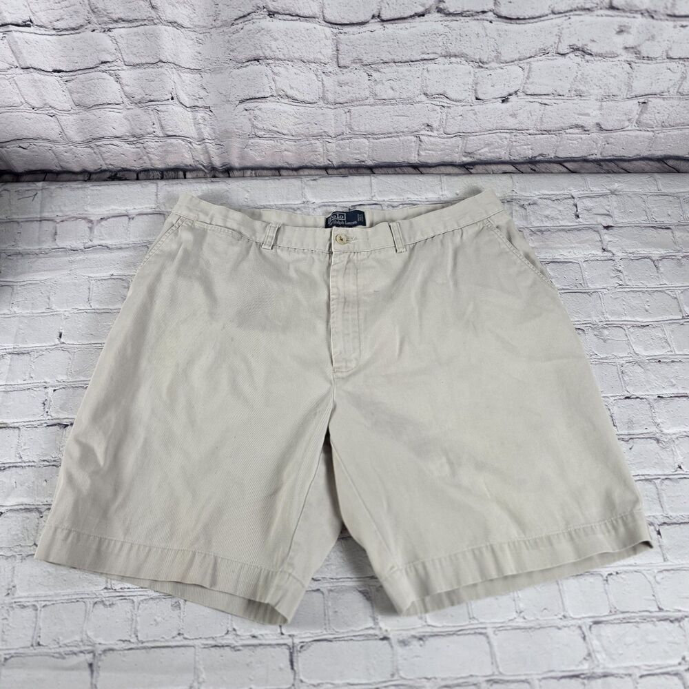 Polo Ralph Lauren Men’s Khaki  Sz 40 Stretch Classic Fit Shorts